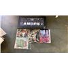 Image 3 : VINTAGE HOCKEY TABLE TOP GAME WITH COLLECTIBLES AND SIGN