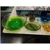 Image 3 : LOT OF ANTIQUE SERVING DISHES, COCA COLA GLASS BOTTLE, MEAT GRINDER ETC