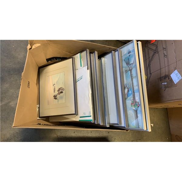 BOX OF ESTATE PRINTS