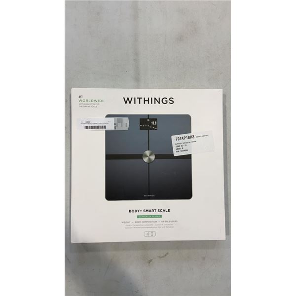 WITHINGS BODY + SMART SCALE TESTED AND WORKING - RETAIL $129