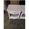 Image 2 : PAIR OF WICKER NIGHTSTANDS