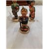 Image 2 : 3 ANTIQUE W. GERMAN GOEBEL HUMMEL FIGURINES  ALL ARE STAMPED, NO CHIPS OR CRACKS