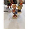 Image 2 : 3 ANTIQUE W. GERMAN GOEBEL HUMMEL FIGURINES  ALL ARE STAMPED, NO CHIPS OR CRACKS