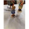 Image 3 : 3 ANTIQUE W. GERMAN GOEBEL HUMMEL FIGURINES  ALL ARE STAMPED, NO CHIPS OR CRACKS