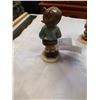 Image 3 : 3 ANTIQUE W. GERMAN GOEBEL HUMMEL FIGURINES  ALL ARE STAMPED, NO CHIPS OR CRACKS