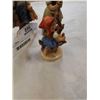 Image 3 : 3 ANTIQUE W. GERMAN GOEBEL HUMMEL FIGURINES  ALL ARE STAMPED, NO CHIPS OR CRACKS