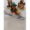 Image 2 : 3 ANTIQUE W. GERMAN GOEBEL HUMMEL FIGURINES  ALL ARE STAMPED, NO CHIPS OR CRACKS