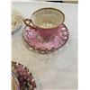 Image 19 : LOT OF 6 ANTIQUE CUP AND SAUCER SETS
