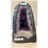 Image 1 : 10 X 6 INCH AMETHYST GEODE CATHEDRAL FROM BRAZIL, HIGH GRADE COLOUR - RETAIL $4000