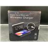 Image 1 : Digital Alarm Clock with Wireless Charger