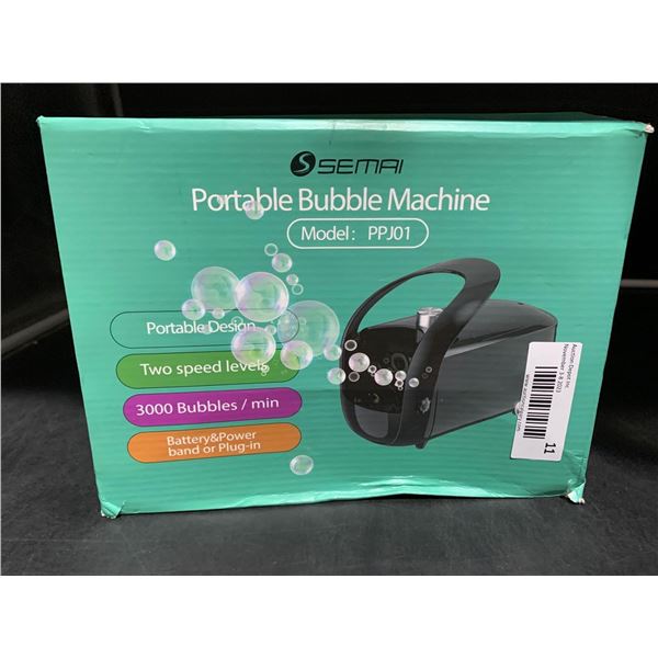 Semai Portable Bubble Machine