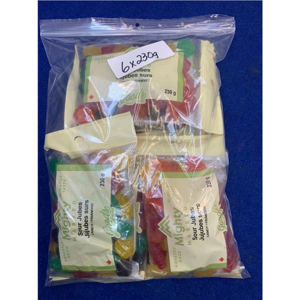 Sour Jubes Candy (6 x 230g)
