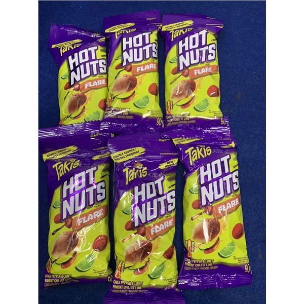 Taki's Hot Nuts-Flare (6 x 90g)