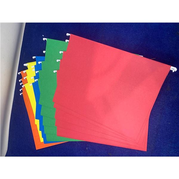 Lot of Assorted File Folders