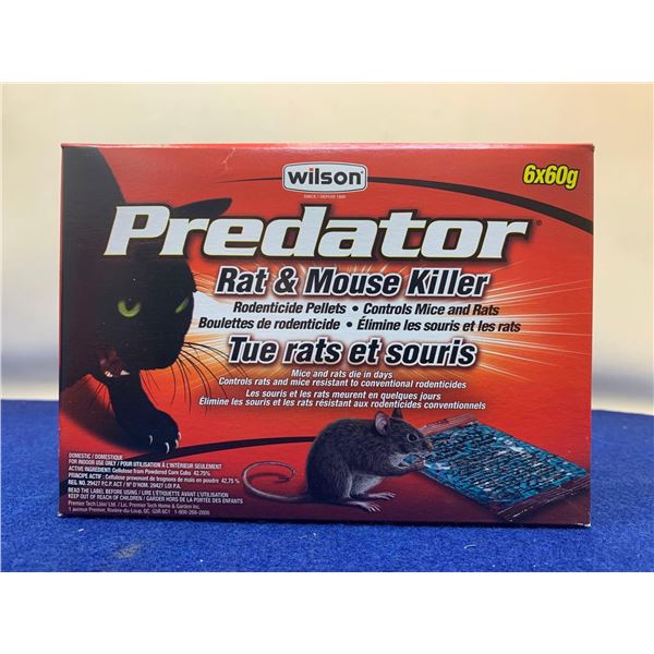 Wilson Predator Rat & Mouse Killer (6 x 60g)