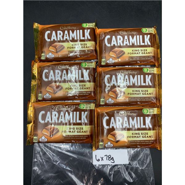 Caramilk King Size Chocolate Bar 6x78g