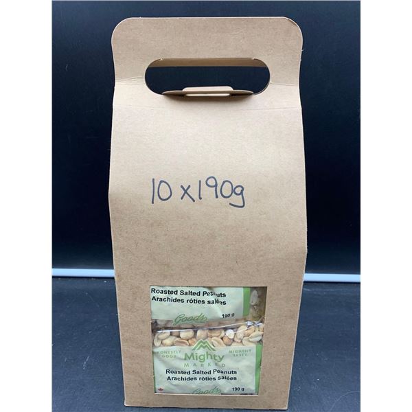 Roasted Salted Peanuts (10 x 190g)