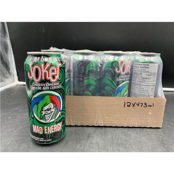 Joker Mad Energy-Cherry Limeade (12 x 473ml)