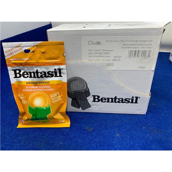 Bentasil Orange Throat Lozenges (12 x 38g)