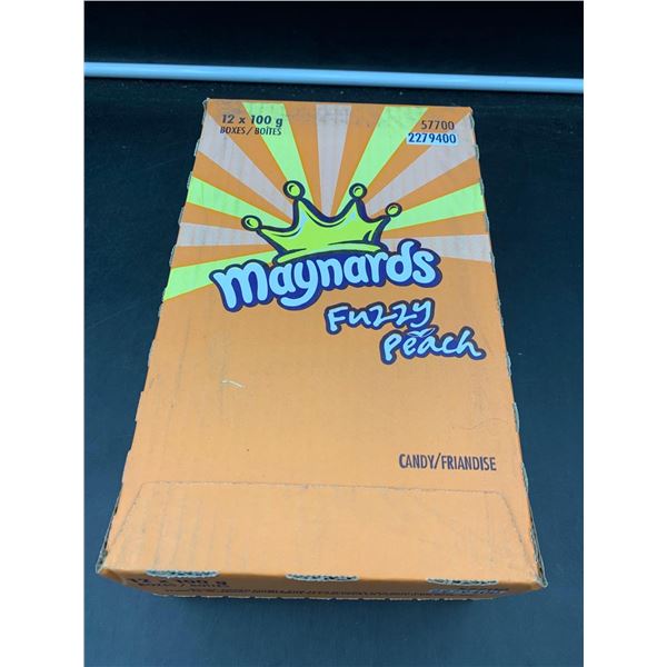 Maynards Fuzzy Peach Candy (12 x 100g)
