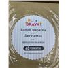 Image 2 : Brava Lunch Napkins (6 x 40pcs)