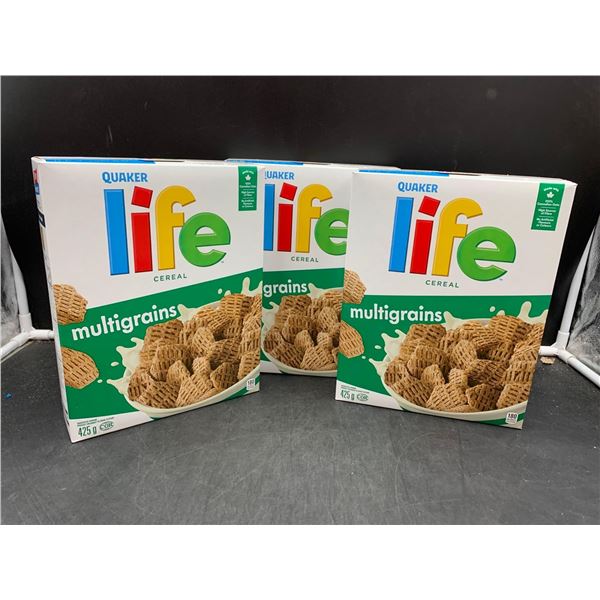 Quaker Life Multigrains Cereal (3 x 425g)