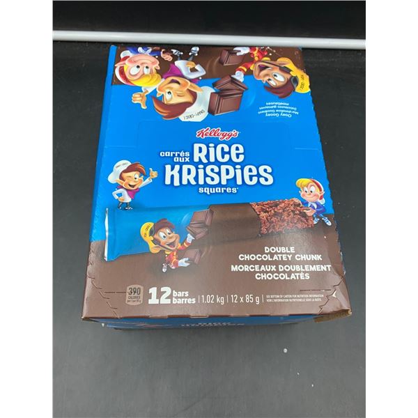 Kellogg's Rice Krispies Squares-Double Chocolatey Chunk (12 x 85g)