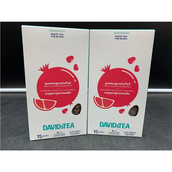 Davids Tea-Pomegrateful Tea (2 x 15)