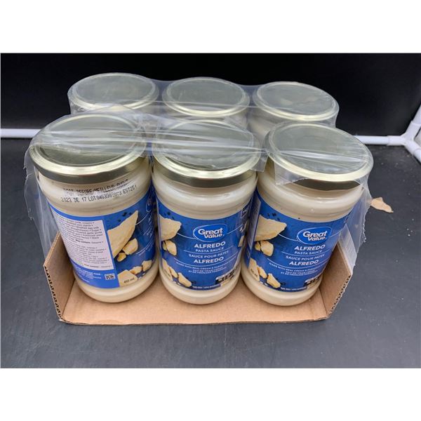 Great Value Alfredo Pasta Sauce (6 x 410ml)