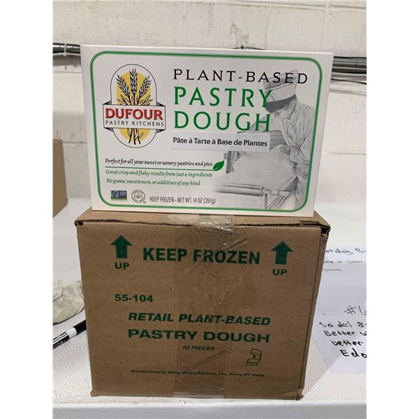 FROZEN Dufour Plant Based Pastry Dough 10 Pc (14oz)
