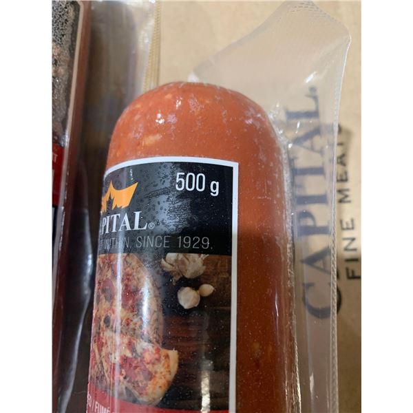 FROZEN Capital Naturally Smoked Pepperoni 6x500g