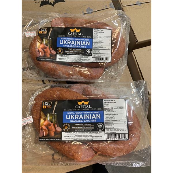 FROZEN Capital Ukrainian Sausage 2x600g