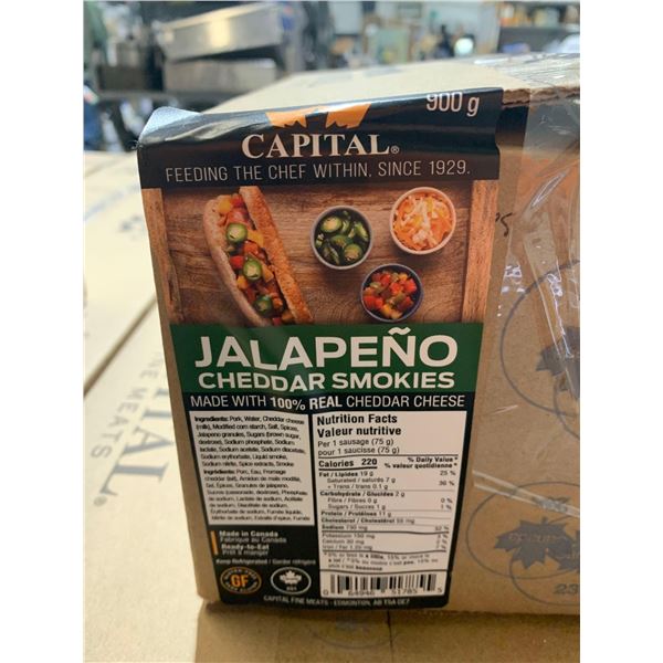 FROZEN Capital Jalapeno Cheddar Smokies 900g
