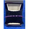 Image 1 : Natural Amethyst Oval Cut 17.40 Carat Multi Stone .925 Silver Tennis Bracelet - Appraisal Certificat