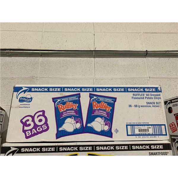 FritoLay Ruffles All Dressed Chips 36 x 60g