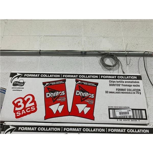 FritoLay Doritos Nacho Cheese Tortilla Chips 32 x 70g