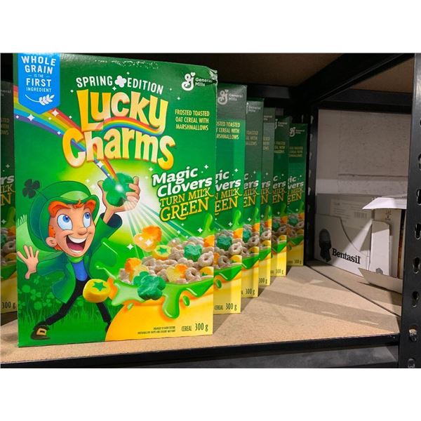 GM Lucky Charms Magic Clovers Cereal 6 x 300g