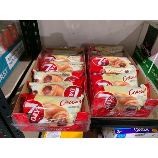 7 Days Croissant with Cocoa Filling 2 boxes x's 6