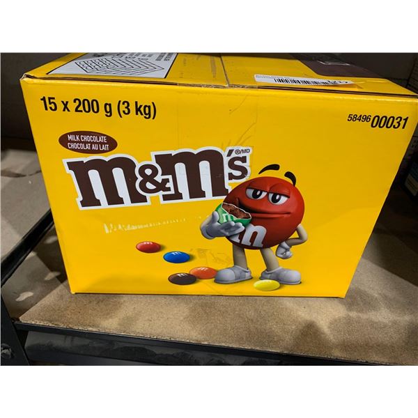 M7M;s Milk Chocolate Candy 15 x 200g