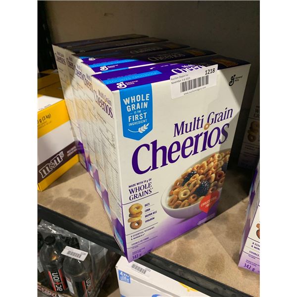 GM MultiGrain Cheerios Cereal 342g x 5