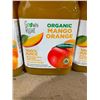 Image 2 : Grown Right organic Mango Orange Juice 6 x 1.89L