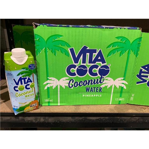 Vita Coco Coconut Water Pineapple 12 x 500ml