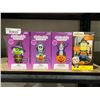 Image 1 : Lot of 4 Assorted Airdorable Halloween Inflatables.