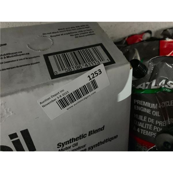 Mobil Super High Mileage 5W-30 Synthetic Blend Motor Oil x 6