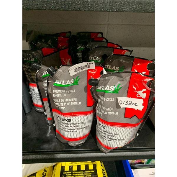 Atlas Premium 4-Cycle Engine Oil 591ml x 12