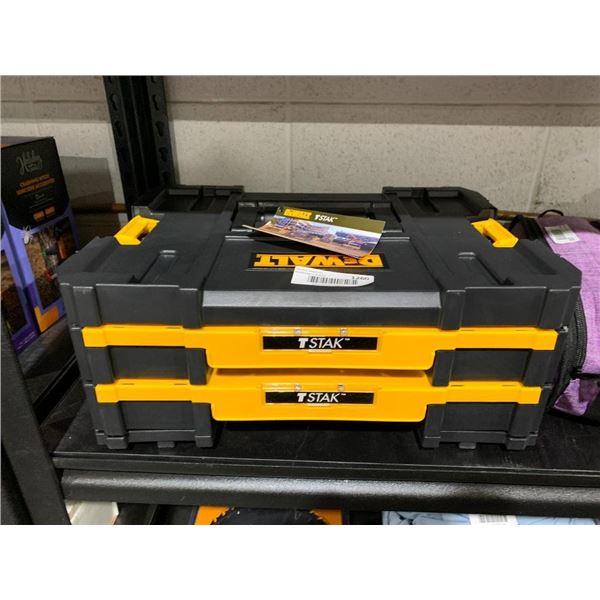 DeWalt 2 Drawer T-Stak Tool Organizer