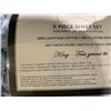 Image 2 : Swiss Collection 6 Piece Sheet Set King Size
