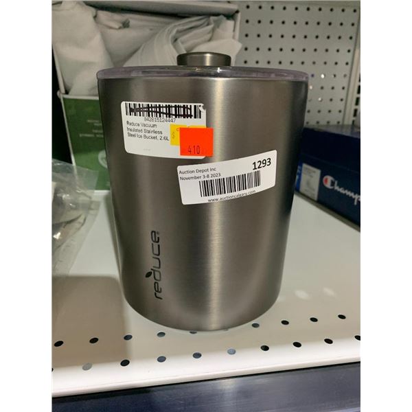 Reduce Vacuum Insulated Stainless Steel Ice bucket 2.6L