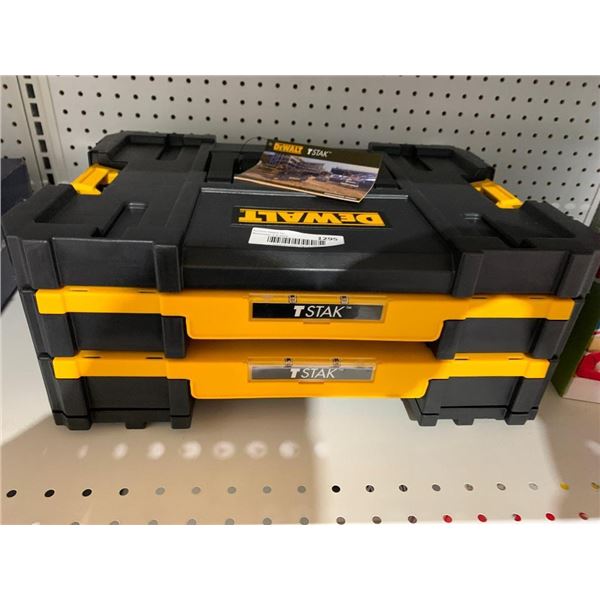 DeWalt 2 Drawer T-Stak Tool Organizer
