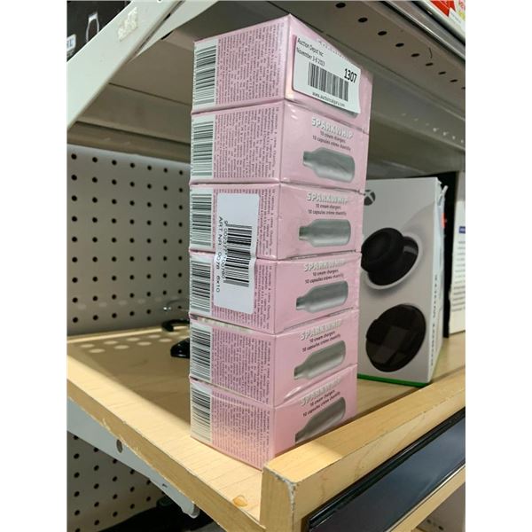 6- 10 Pack Sparkwhip Whipped Cream Dispenser Charges